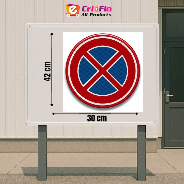 Indicatorul Stop Indicator de circulatie oprire interzisa, Sticker autocolant, Cri-Flo ...