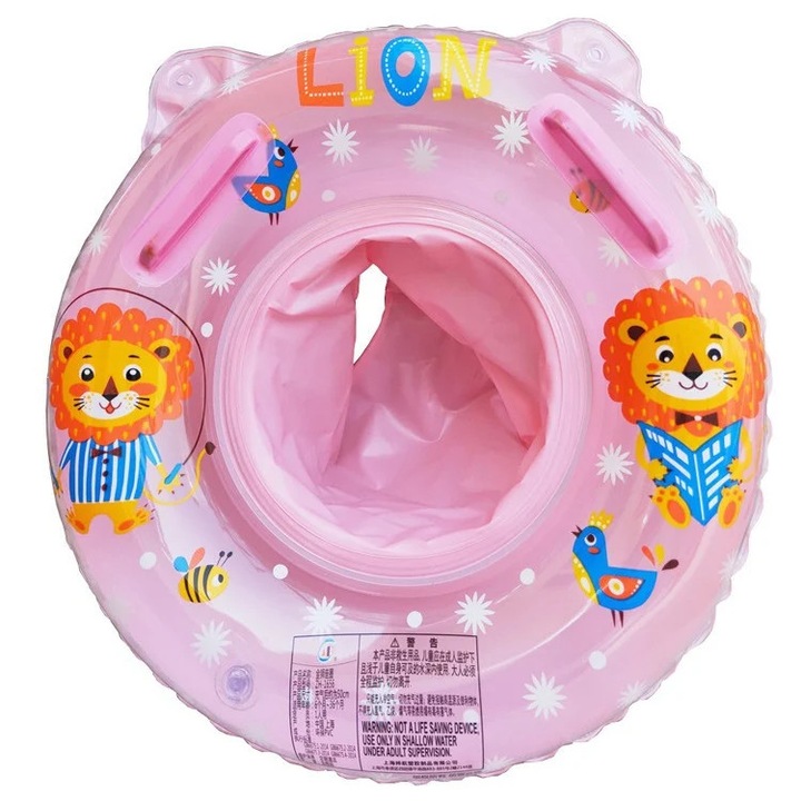 Бебешко кенгуру Leo с бикини и дръжки, розово, Toyska®