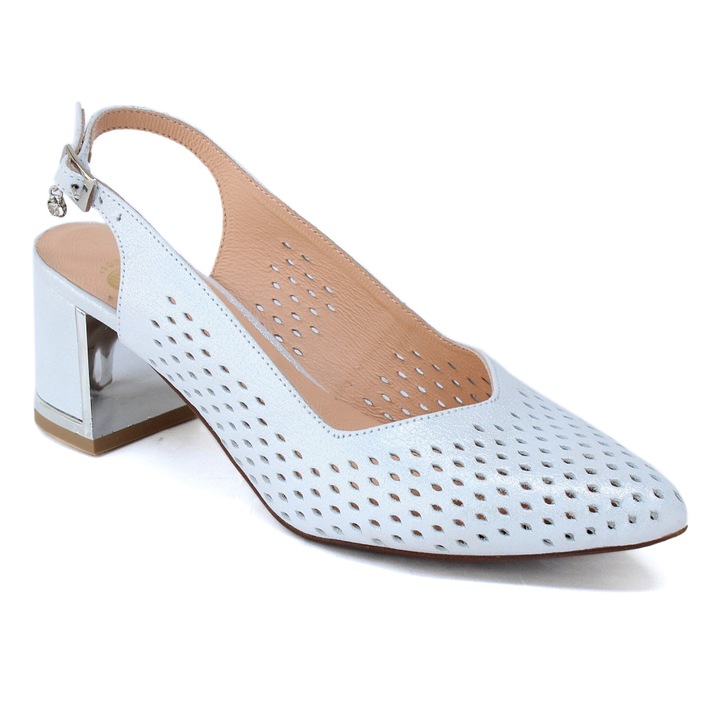 Pulso Pulso női hátul nyitott szling körömcipő L555-V 07639