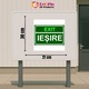 Indicator Exit iesire, Sticker autocolant, Cri-Flo, Dimensiune A4 21x30 cm