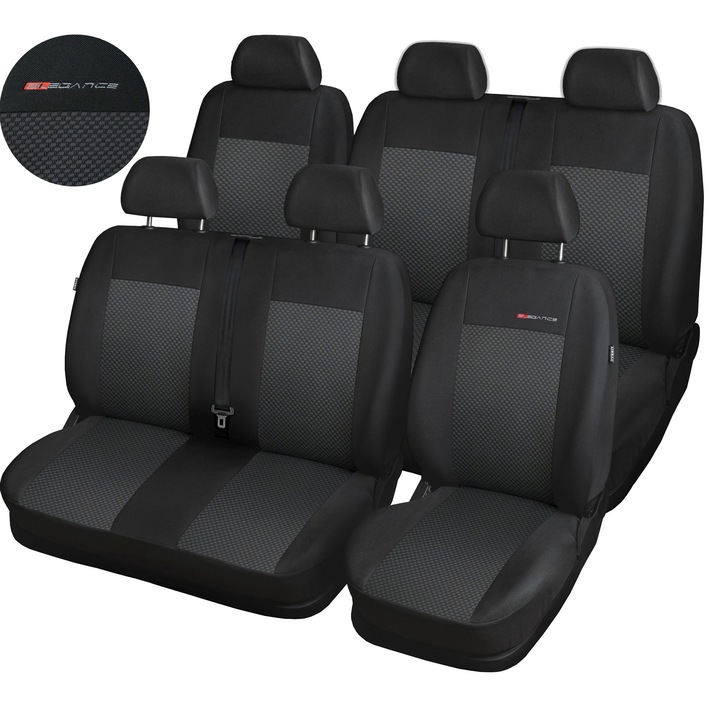 Комплект авто тапицерии за Volkswagen T6, Elegance, 6 места, 2015, P3, Auto Dekor