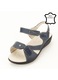 Sandale gri din piele naturala Sara 129 3060, Gri