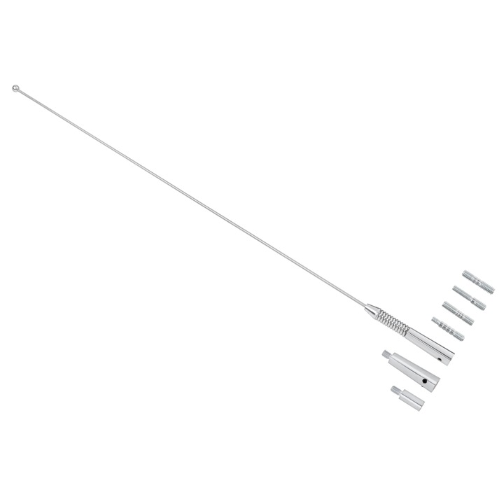 Peiying M2 autóantenna, 52 cm, tömör árboc, egyszerű szerelés, széles kompatibilitás