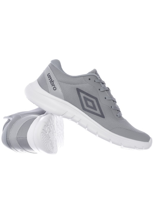 Tenisi barbati, Umbro, Pete Mix, gri, material sintetic si textil, talpa cauciuc antiderapanta, 44 EU