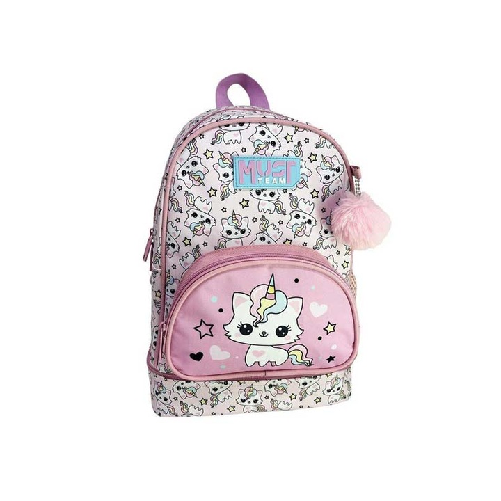 Ghiozdan scolar Must Team Kitten, izoterma, 25x14x36cm, 8L, polyester
