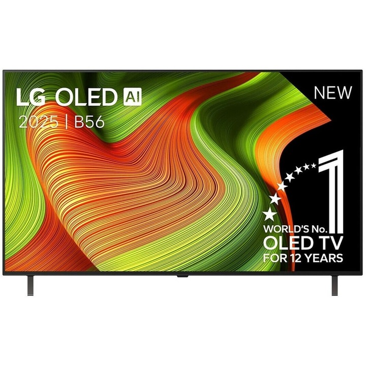 LG телевизор, 55", OLED, 4K Ultra HD, черен, 139.7 см