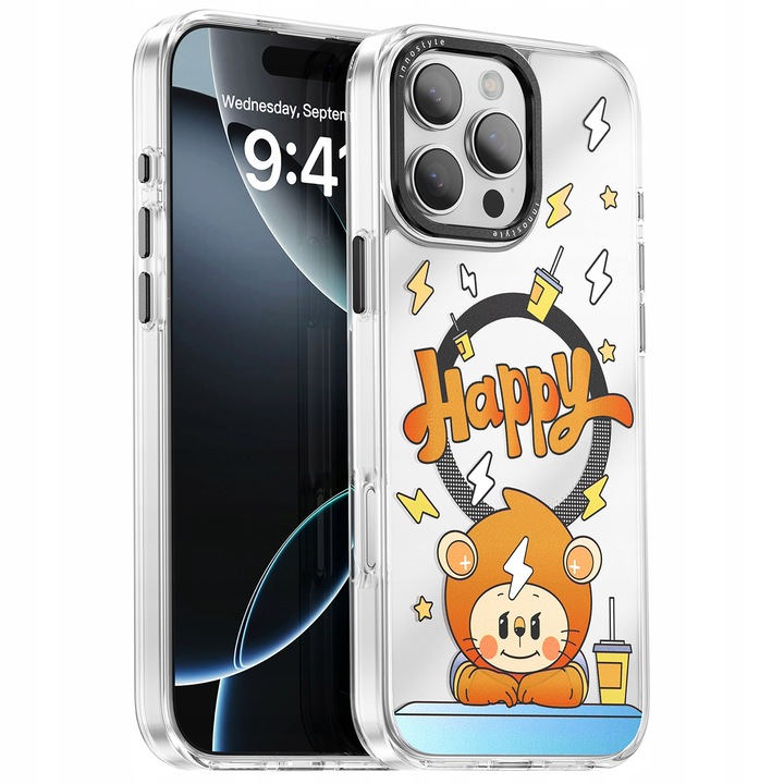 Husa telefon, Innostyle, Magsafe, pentru Iphone 16 Pro Max