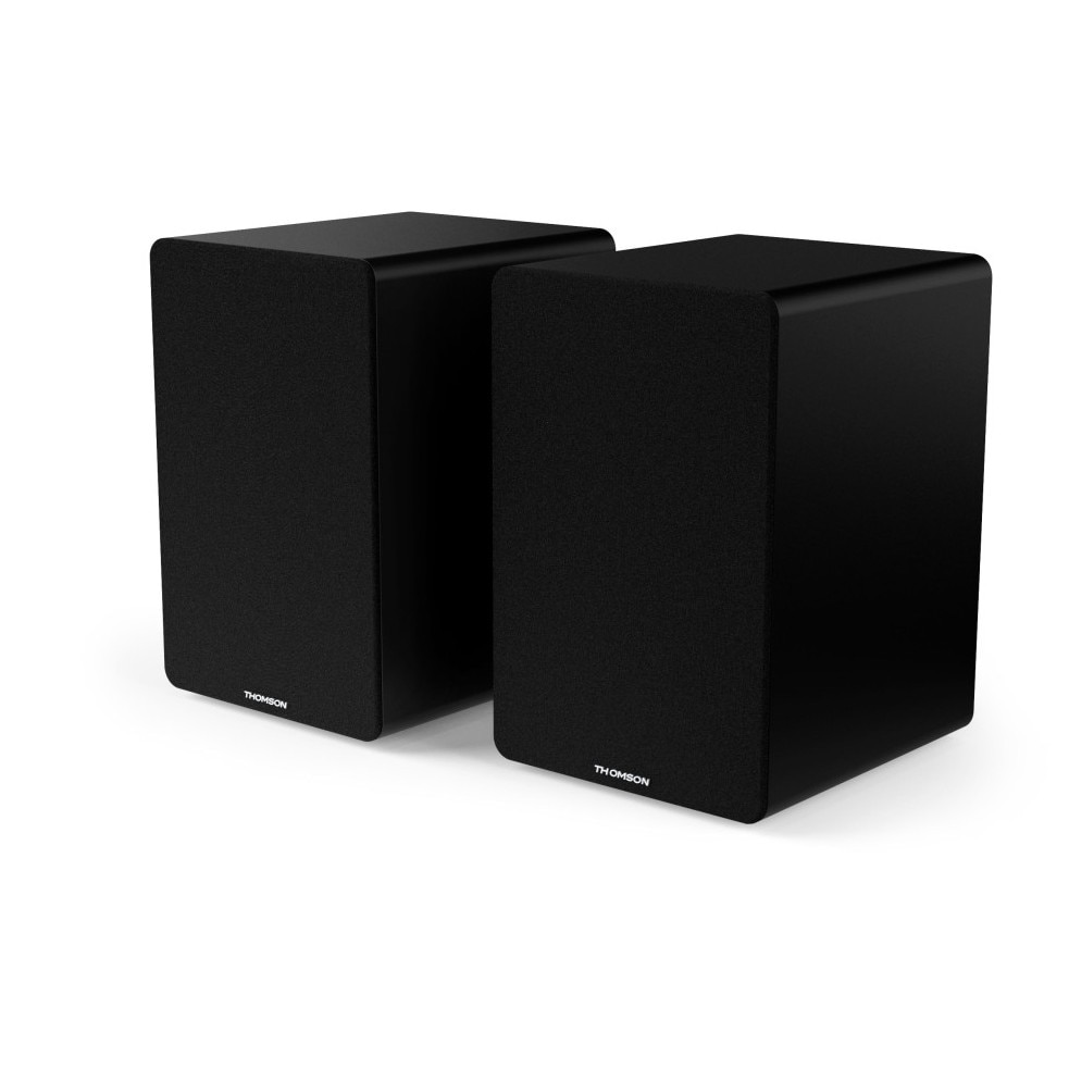 Set 2 boxe active stereo Thomson, Bluetooth, 50W, 15x17x22cm