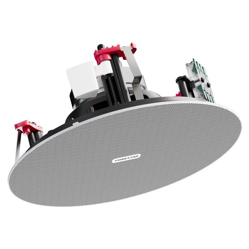 Boxa rotunda de instalare, Fonestar, 6", 15W, alb, rezistenta la apa