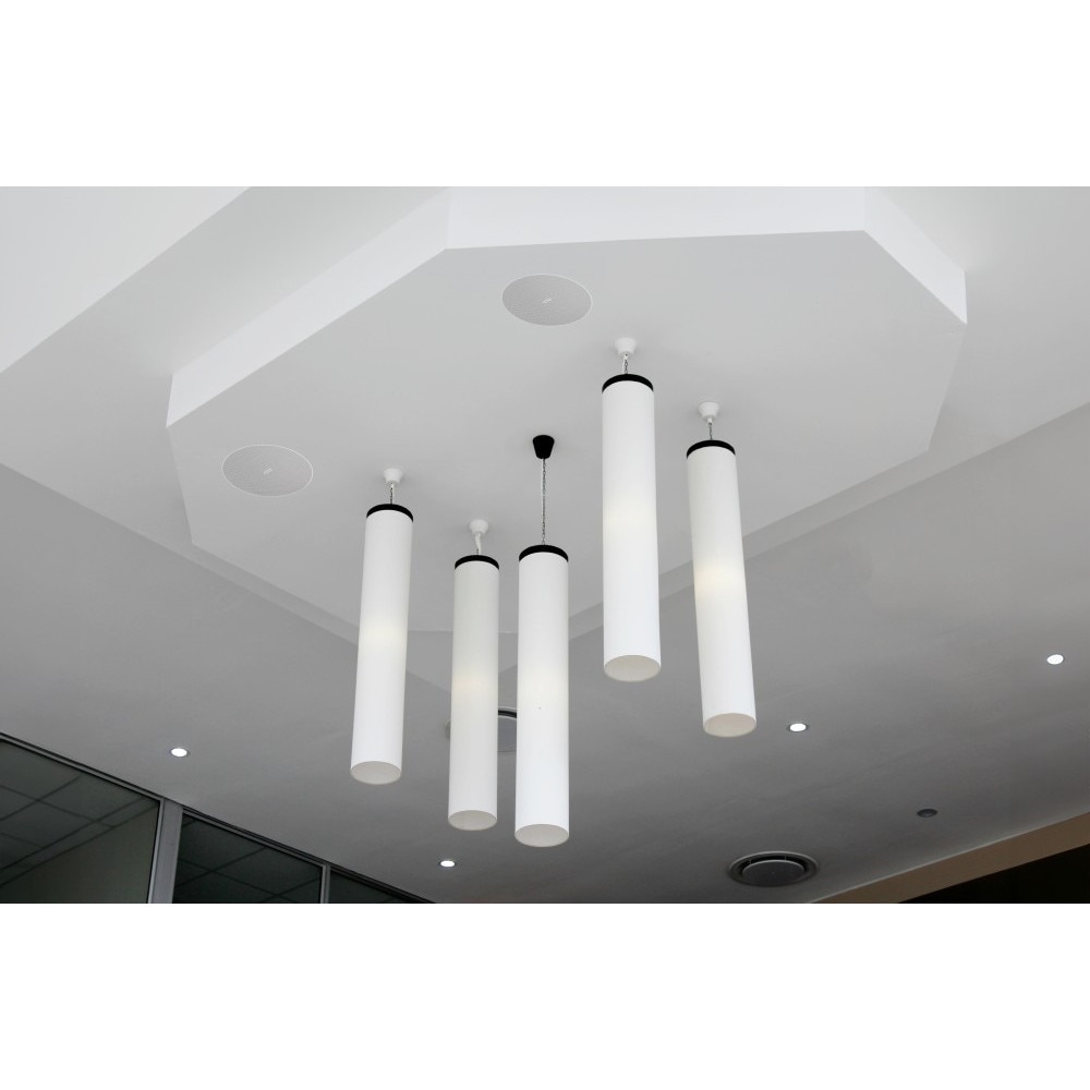 Boxa rotunda de instalare, Fonestar, 6", 15W, alb, rezistenta la apa