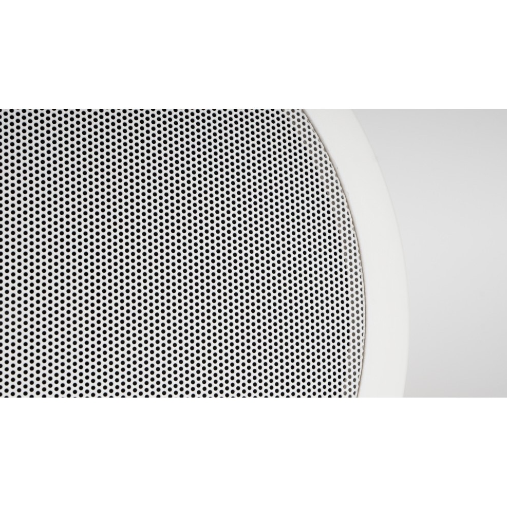 Boxa incorporabila rotunda, Fonestar, 8'', 100 V, alb, putere 10 W RMS, adancime 106 mm