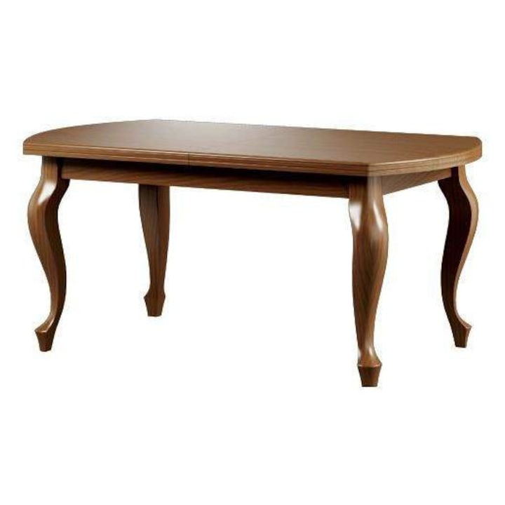 Masa extensibila Art-Futuro, model S21, 200x50cm, culoare stejar nuc, pentru 10-20 persoane