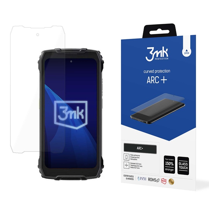 Защитно фолио за телефон Blackview BV7300, 3mk ARC+, прозрачно, саморегенериращо се