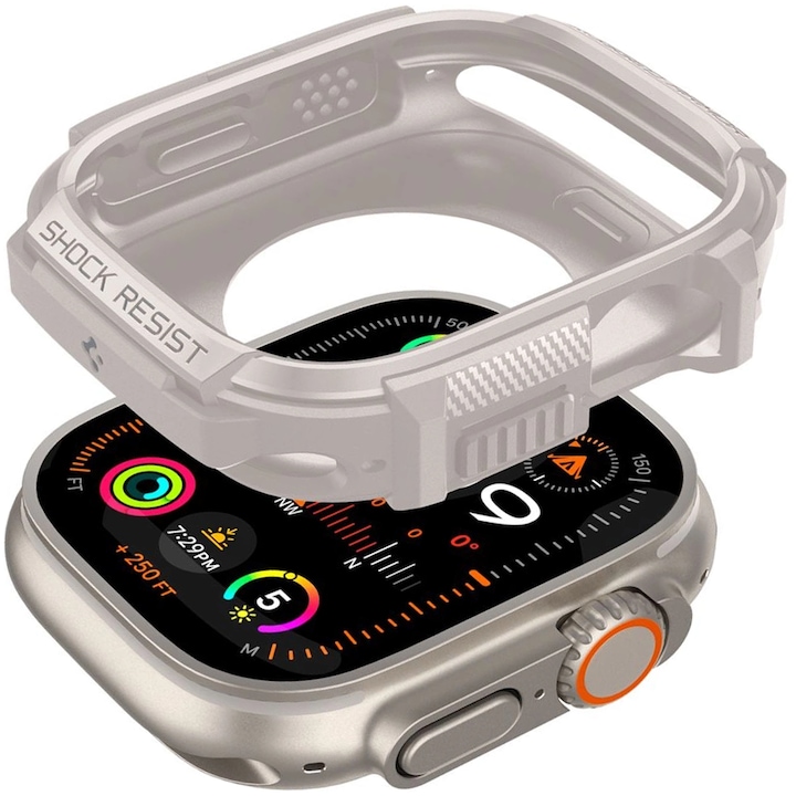 Spigen Rugged Armor Apple Watch Ultra 1 / 2 (49 Mm) Dune Beige