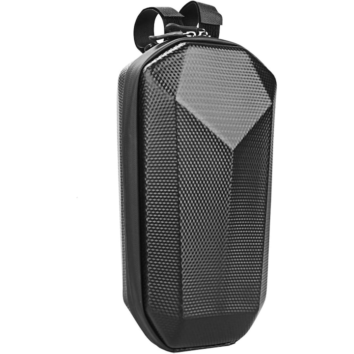 Geanta impermeabila trotineta, AYSTOAYS®, Piele/EVA, Capacitate Transport 4L, Universala, Negru