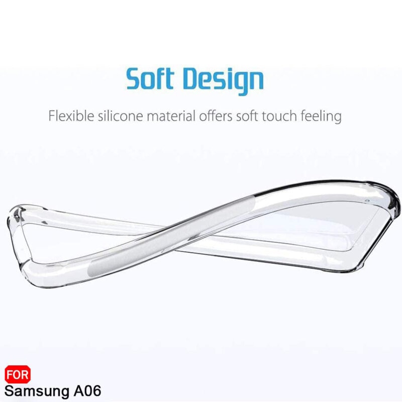 BestCase® Husa Pentru Samsung Galaxy A06 4G, Anti Shock 1.5MM, Protectie camera si ecran, Transparent