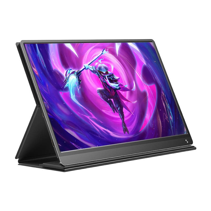 Преносим монитор Uperfect USteam G16, IPS, 15.6 инча, Full HD, 120Hz, черен