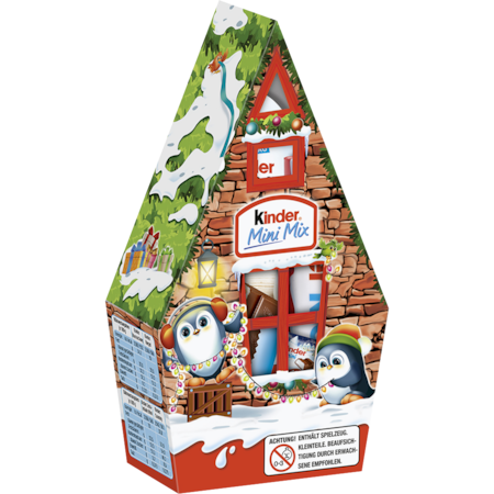 Pachet selectie de ciocolata Kinder Mini Mix, 76g