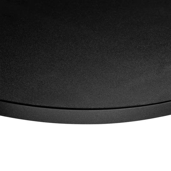 Ламиниран плот KOLM кръгъл черен 50x50x2.5 см