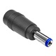 DC adapter 2.1/5.5mm - 2.5/5.5mm, kábelcsatlakozó
