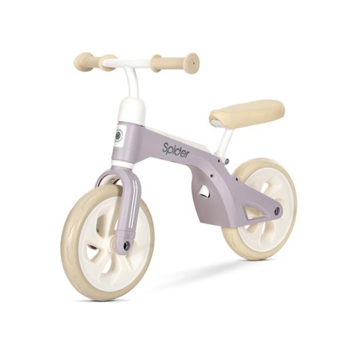 Gyermek átmeneti kerékpár, Lorelli, Spider, pedál nélküli, nagy kerekek, 2-4 év, max. 20 kg, rózsaszín