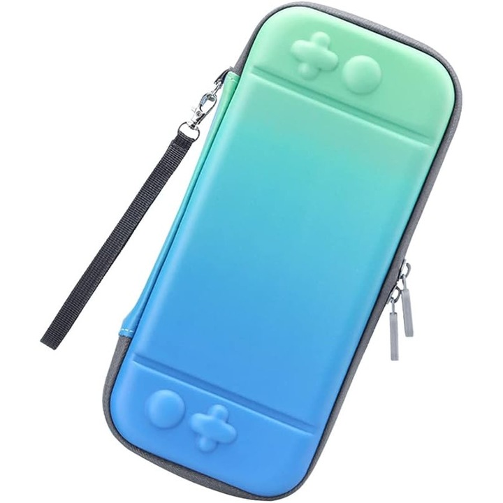 Калъф за Nintendo Switch/OLED, устойчив на вода, замърсяване, тънък, удар и падане, син