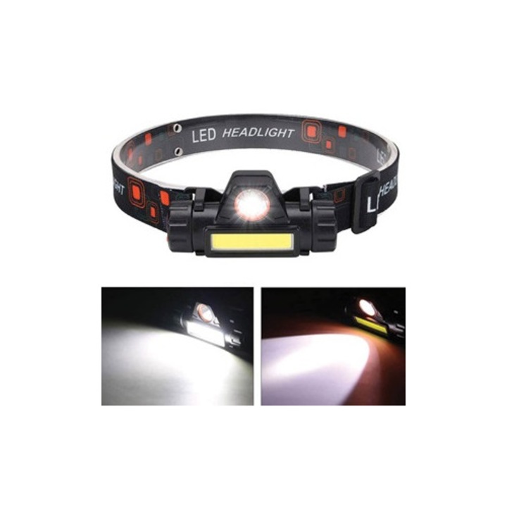 3W LED фенерче и магнит за глава 8x3x4см