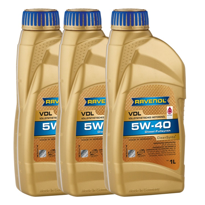 Pachet 3 litri ulei Ravenol VDL 5W40