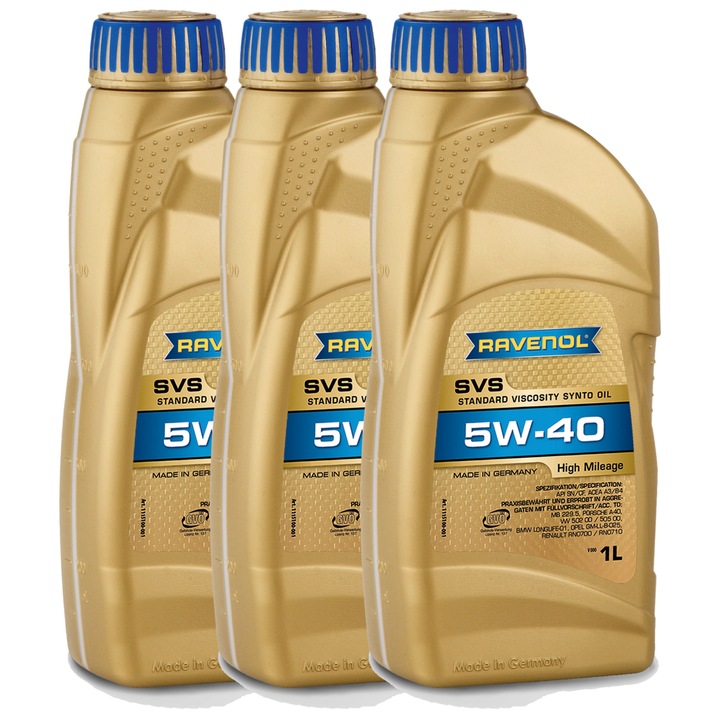 Pachet 3 litri ulei Ravenol SVS 5W40