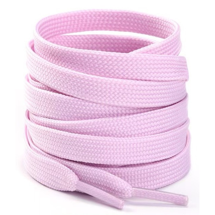 Set 2 perechi sireturi, Textil, 0.8x120cm, Violet