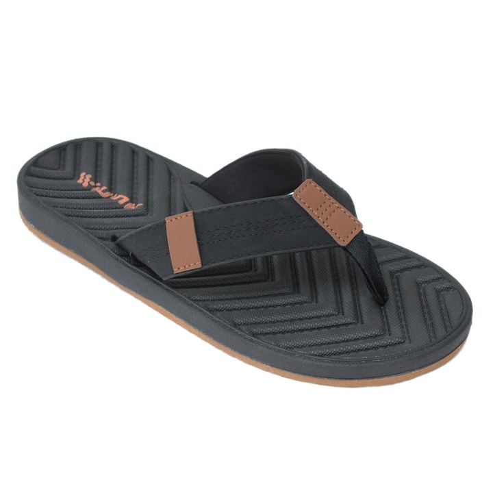 Sandale Wink Wink pentru bărbați, culoare negru-maro, SR51148-1 07619