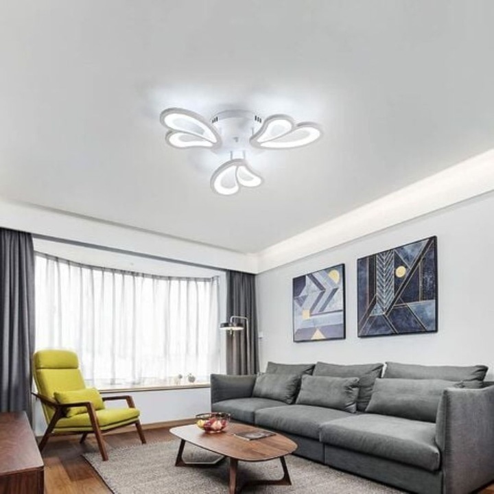 LED полилей, специален модел Бял полилей, включен LED, 3 функции Дистанционно управление L6666/3