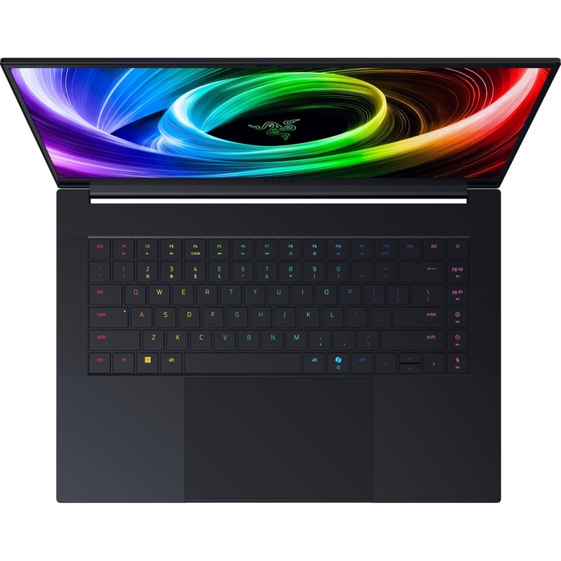 Laptop Razer Gaming 16'' Blade 16, QHD+ OLED 240Hz, Procesor AMD Ryzen™ AI 9 365 (24M Cache, up to 5.0 GHz), 32GB LPDDR5X, 1TB SSD, GeForce RTX 5070 Ti 12GB, Win 11 Home, Black