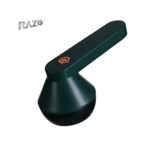 Aparat electric de curatat scame Razo, potrivit pentru haine/lenjerie de pat, Aspirare puternica, cu Acumulator de 1200mAh, cablu USB si periuta de curatare