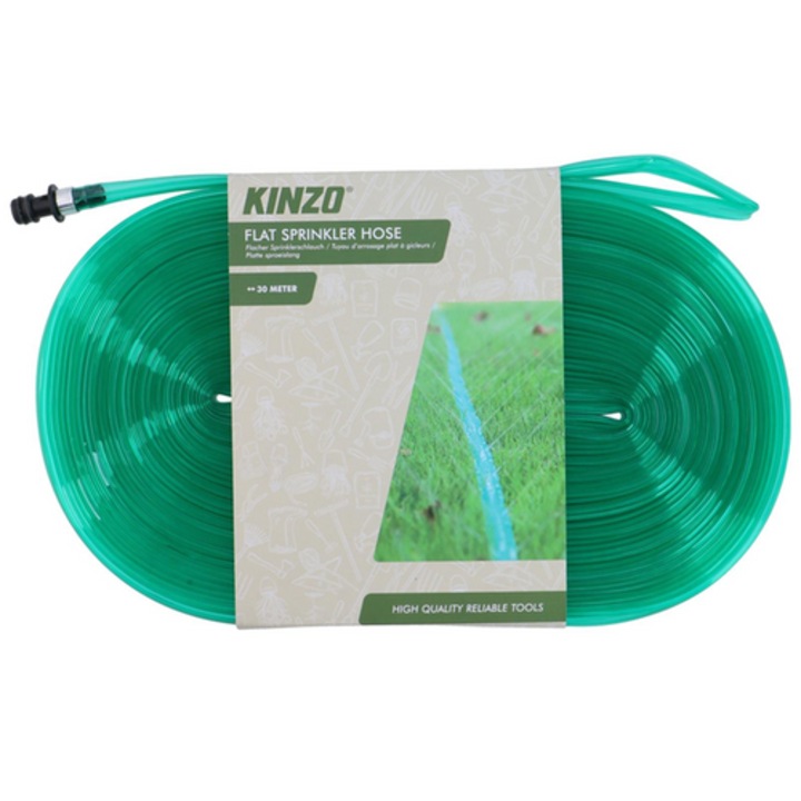 30 m-es Kinzo sprinkler áztató locsolótömlő 2,5 cm