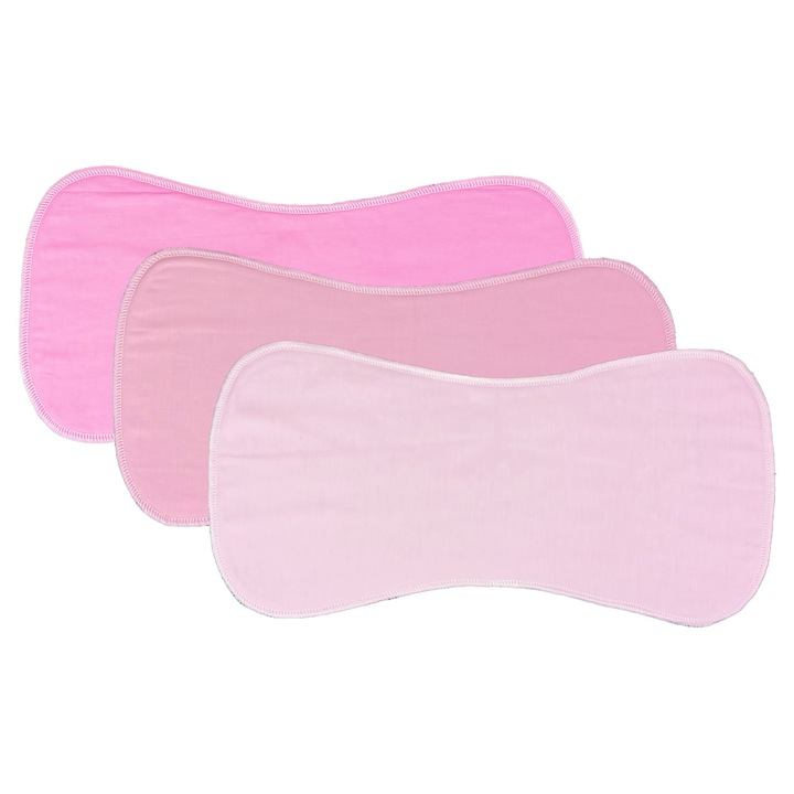 Set cu 3 piese batista de ragait bebe roz