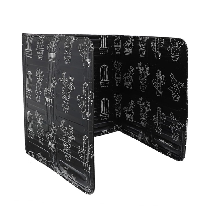 Placa de Protectie Impotriva Stropilor GREATON, Aluminiu, Pliabila, Negru