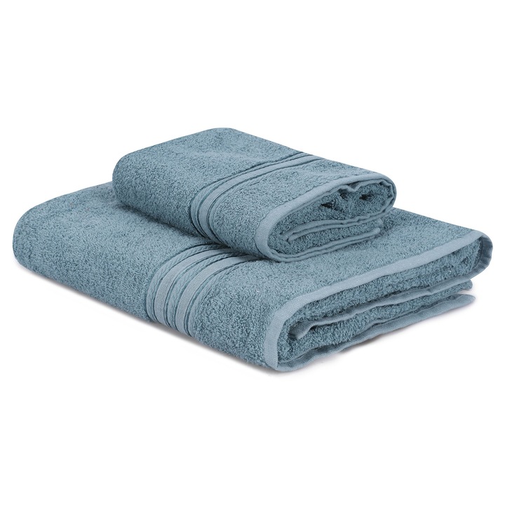 Комплект от 2 кърпи, UnicUtil, Индиго синьо