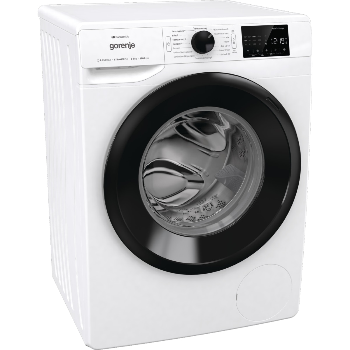 Masina de spalat rufe Gorenje WPNEI86ATS, 8 kg, 1600 rpm