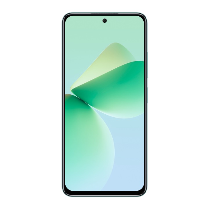 Смартфон OUKITEL C58, две SIM карти, Android 14, 16GB+128GB, 5150mAh, 6.67" HD+ екран, 13MP+5MP камера, 4G смартфон, Face ID/GPS, зелен