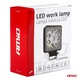 Proiector LED pentru Off-Road, ATV, SSV, culoare 6500K, LED FLOOD, tensiune 9 - 36V, dimensiune, 110 x 110 mm