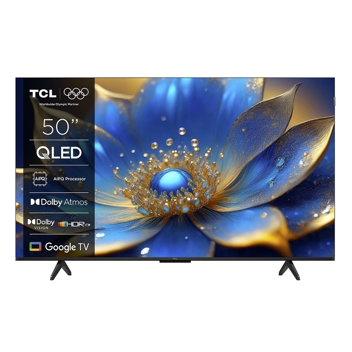 QLED TV TCL 127 cm 50" 50P79K, Ultra HD 4K, Okostévé, WiFi, CI+