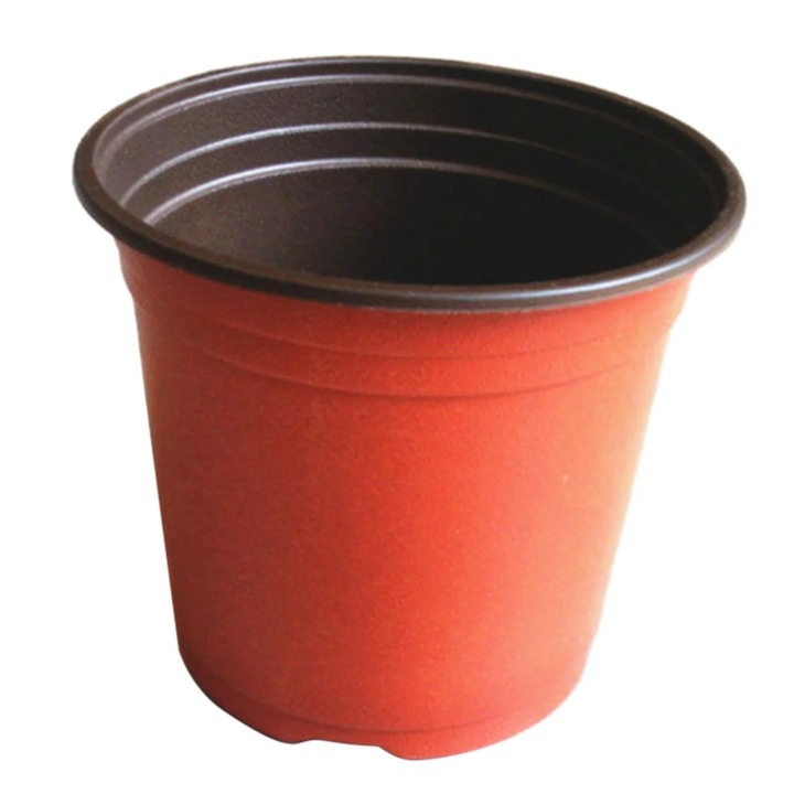 YANYXR 20 db műanyag virágcserép készlet 9cm, többszínű címkékkel 10x10x20cm