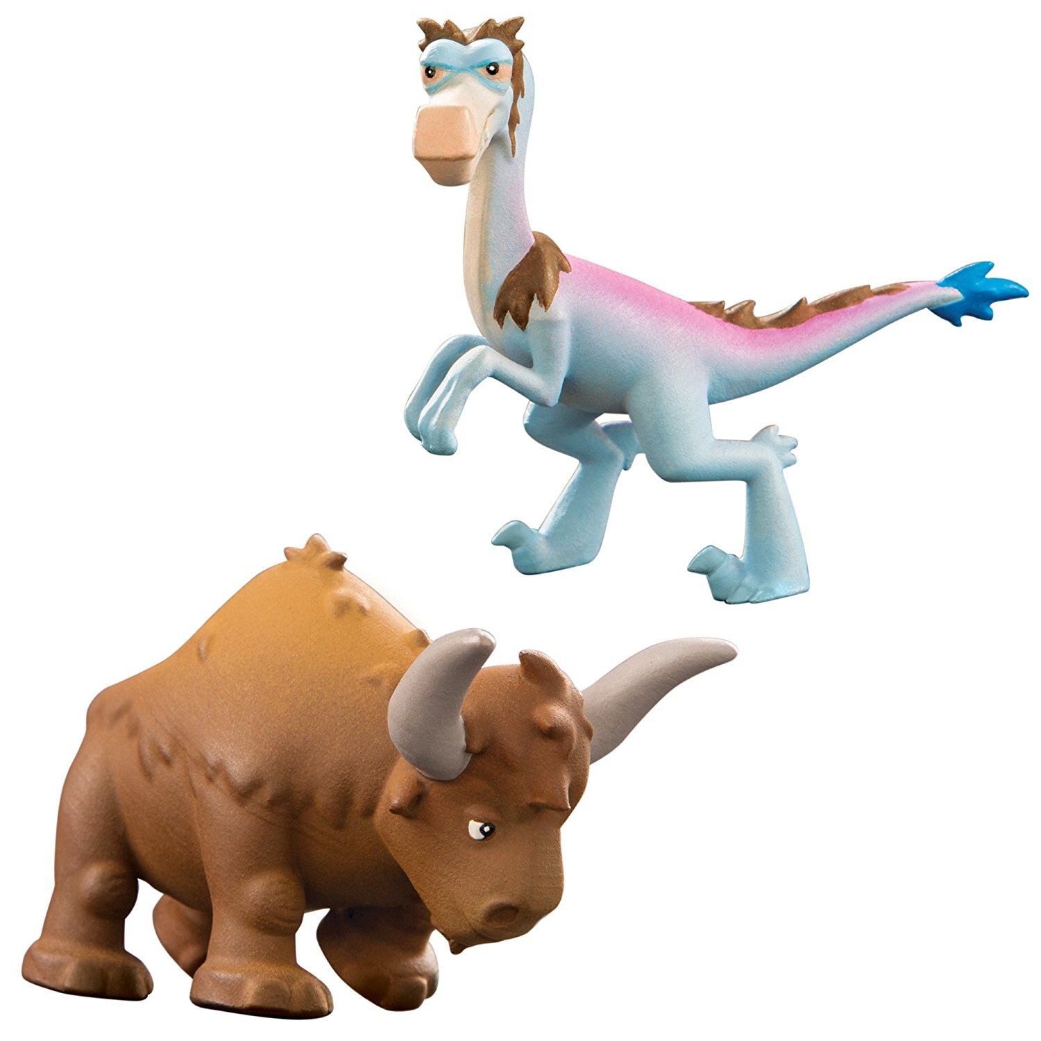 Set 2 figurine Disney Pixar - The Good Dinosaur - Bubbha & Bisodon