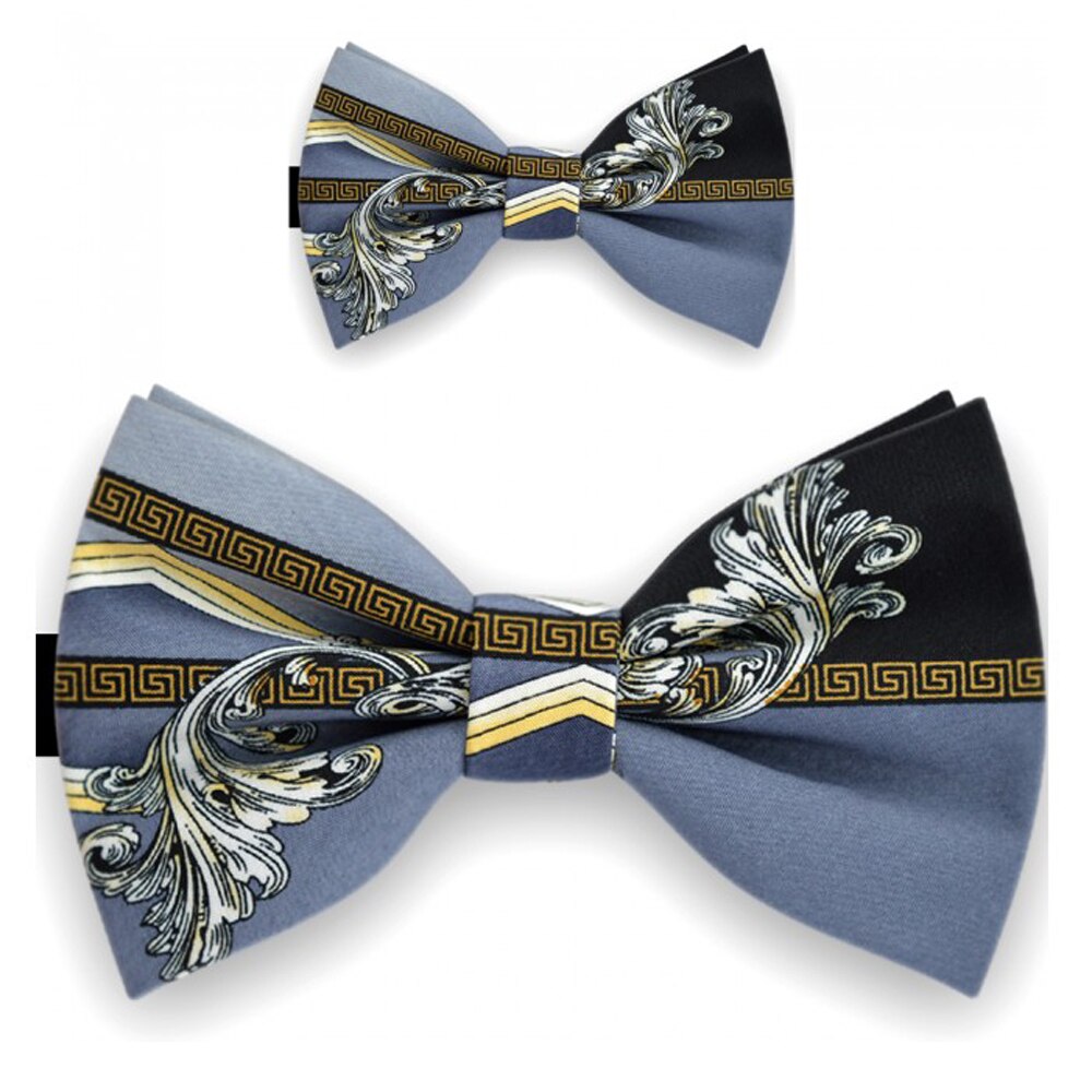 Papioane tata fiu, gri, model eclectice