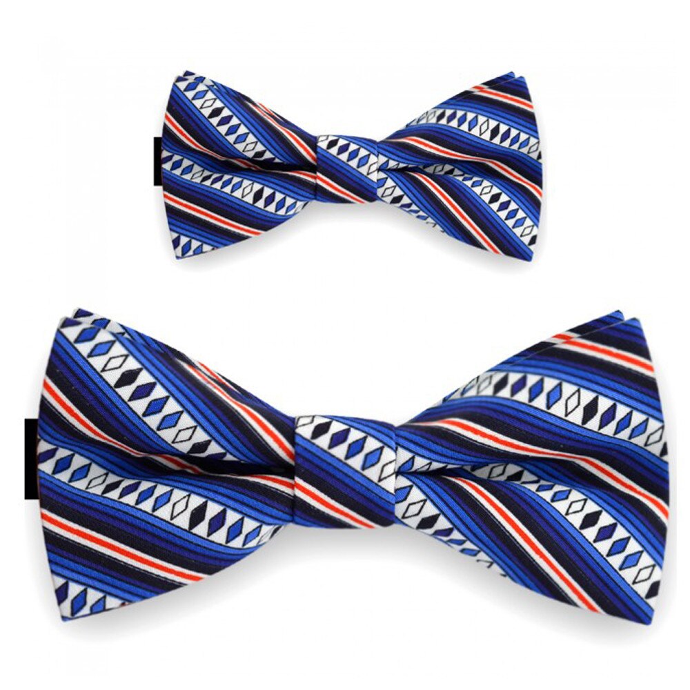 Papioane tata fiu, multicolor, clasic, imodel romburi