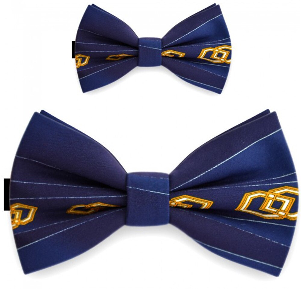 Papioane tata fiu, albastru, model romburi aurii