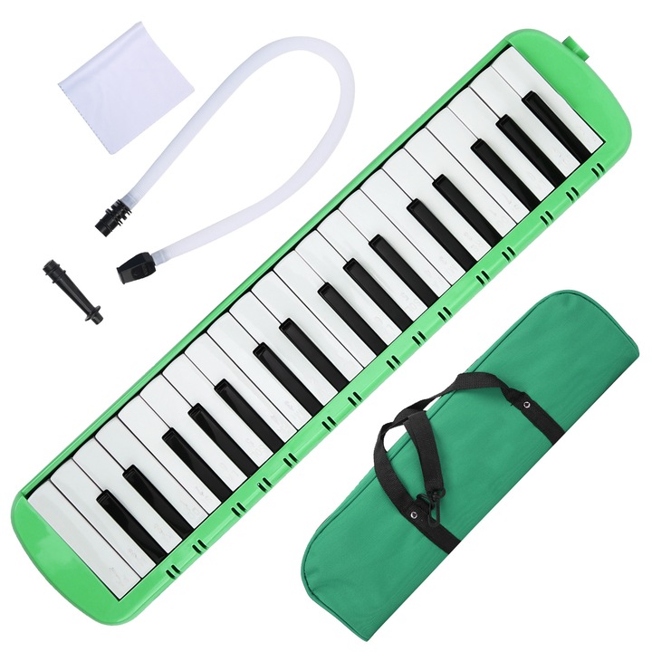 Melodika HERUSI 37 billentyű zöld 37x10x5cm