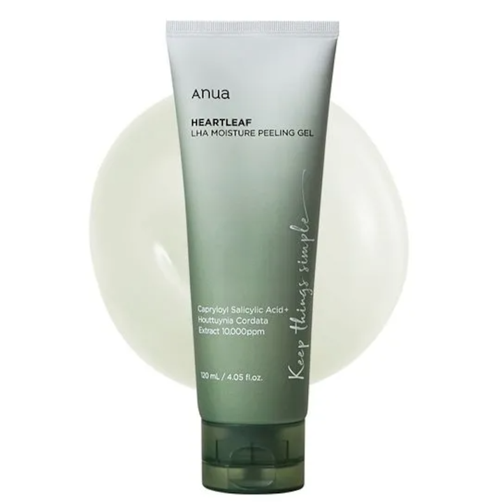 Gel pentru peeling Anua, cu LHA si Houttuynia Cordata, 120 ml