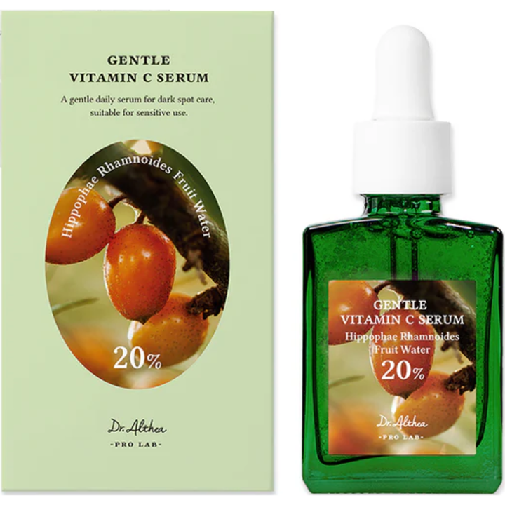 Dr. Althea Gentle Serum C-vitaminnal, Zöld tea vízzel és 5% niacinamiddal, 30ml